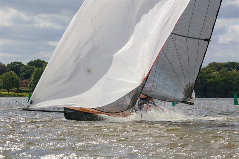 Jackdaw (100) during the Norfolk Punt Championships 2023 photo copyright Robin Myerscough taken at Norfolk Punt Club and featuring the Norfolk Punt class