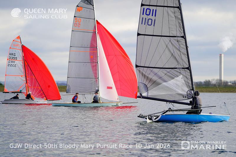GJW Direct 50th Bloody Mary photo copyright Simon Winkley Marine taken at Queen Mary Sailing Club and featuring the Norfolk Punt class