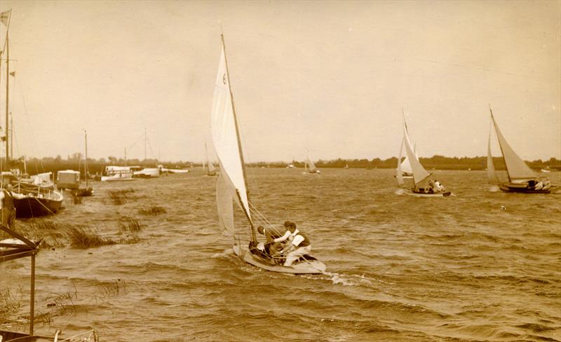 1927 Swallow photo copyright Norfolk Punt Club Archives taken at Norfolk Punt Club and featuring the Norfolk Punt class