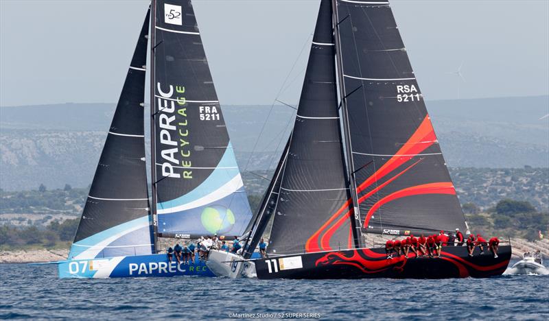 Sibenik 52 SUPER SERIES Sailing Week photo copyright Martinez Studio / 52 SUPER SERIES taken at  and featuring the  class