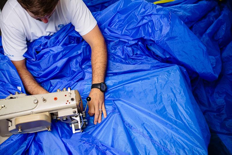 The North Sails team busy at work during an event - photo © Ben Zucker / North Sails