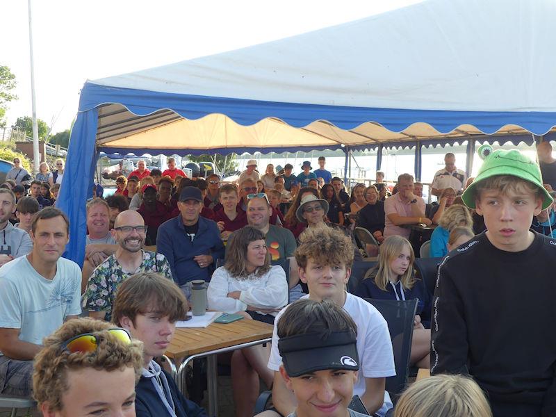 NSSA National Youth Regatta - Some of the Opening Ceremony audience photo copyright Fernhurst Books / Draycote Water Sailing Club taken at Draycote Water Sailing Club and featuring the NSSA class