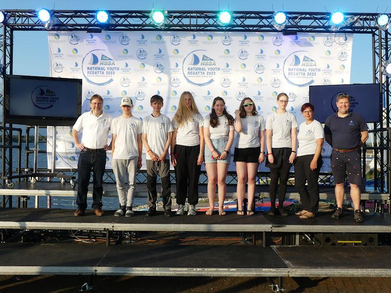 NSSA National Youth Regatta - NEYYSSA team - photo © Fernhurst Books / Draycote Water Sailing Club