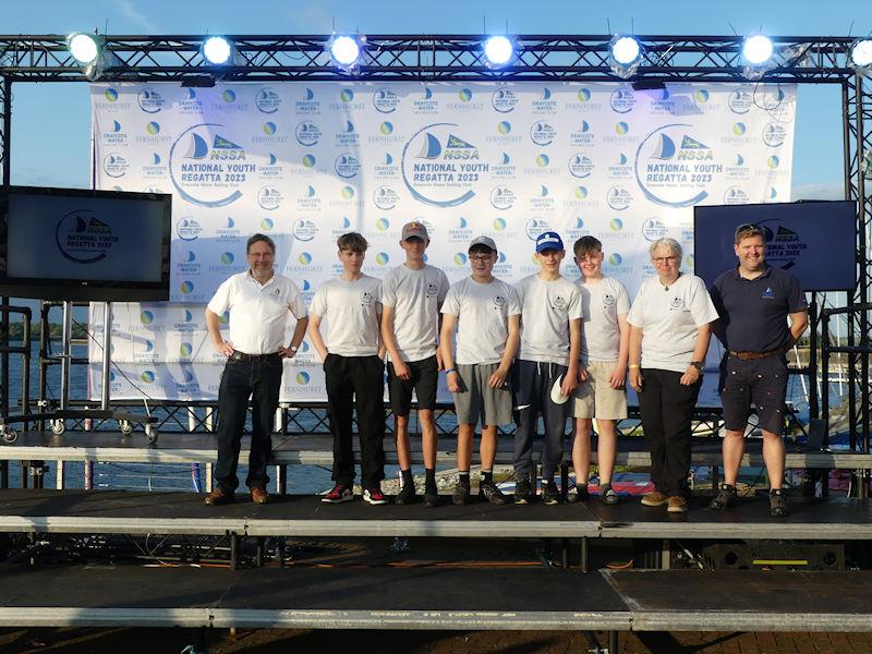 NSSA National Youth Regatta - Cumbria team - photo © Fernhurst Books / Draycote Water Sailing Club