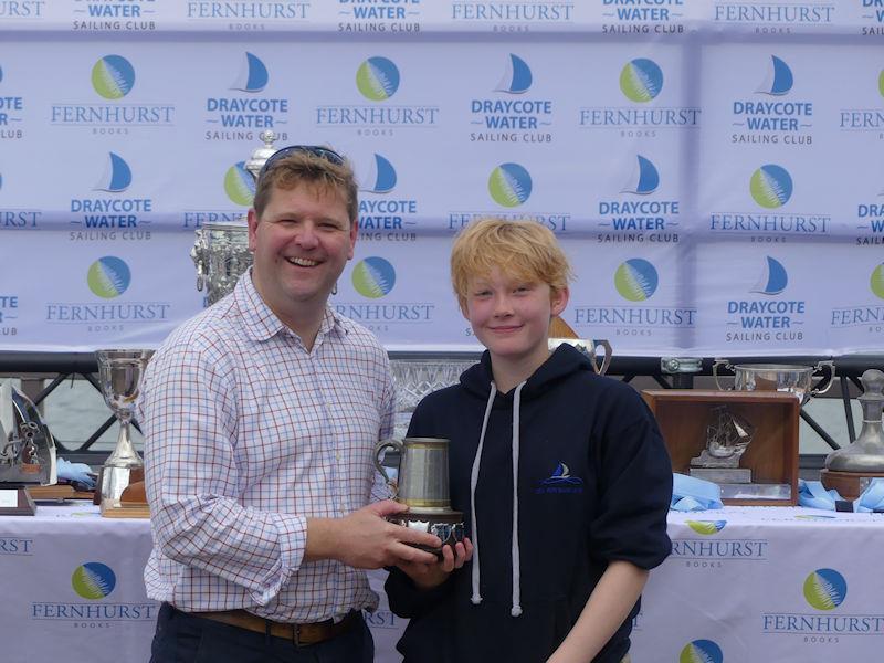 NSSA National Youth Regatta - The Winchester Club Tankard: Kent sailor who has displayed most endeavour photo copyright Fernhurst Books / Draycote Water Sailing Club taken at Draycote Water Sailing Club and featuring the NSSA class