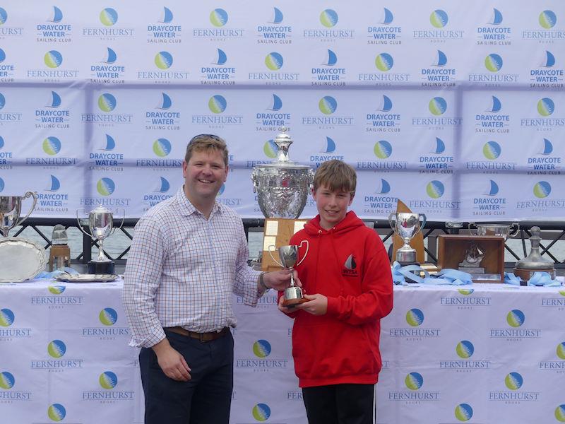 NSSA National Youth Regatta - Worcestershire Trophy: Worcestershire sailor who has shown a significant contribution to the week photo copyright Fernhurst Books / Draycote Water Sailing Club taken at Draycote Water Sailing Club and featuring the NSSA class