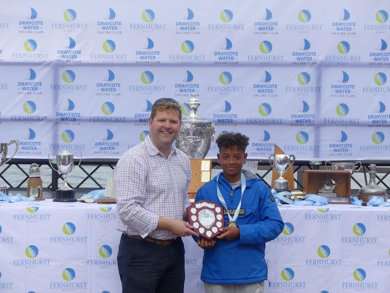 NSSA National Youth Regatta - Leapfrog Trophy: Most improved Topper sailor from previous year photo copyright Fernhurst Books / Draycote Water Sailing Club taken at Draycote Water Sailing Club and featuring the NSSA class