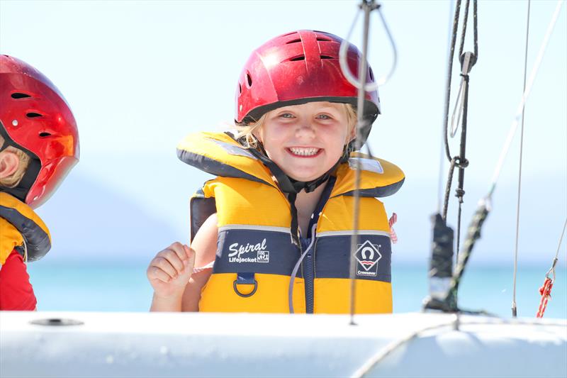 Kids having fun at Ocean Elements photo copyright Liz Matthews taken at  and featuring the  class