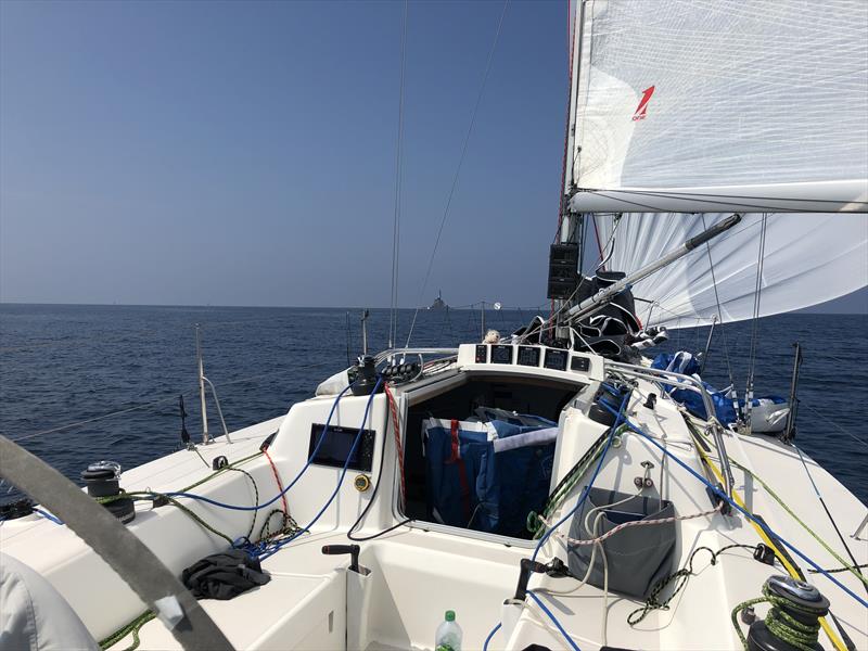 Approaching the rock under A2 during the SoloFASTNET photo copyright James Hardiman taken at  and featuring the  class