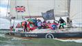 Maiden arrival Ocean Globe Race finish - Cowes, UK © The Maiden Factor / Kaia Bint Savage