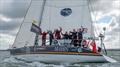 Maiden arrival Ocean Globe Race finish - Cowes, UK © The Maiden Factor / Kaia Bint Savage