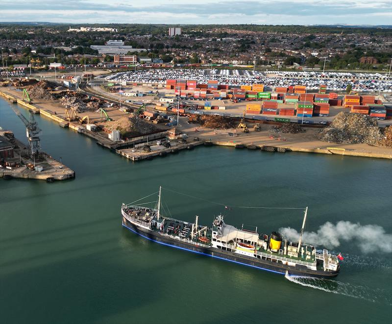 OCEAN GLOBE RACE 2023 – COPYRIGHT FREE for Editorial Use Join the Steamship Shieldhall for #OGR2023 race start and the chance to be part of the action photo copyright Shieldhall taken at  and featuring the Ocean Globe Race class