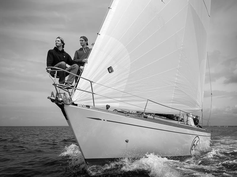 Triana crew contemplating the meaning of life and the long journey with many unknowns ahead. Triana OGR 2023 Adventure Class  photo copyright Margault Demasles – Triana taken at  and featuring the Ocean Globe Race class