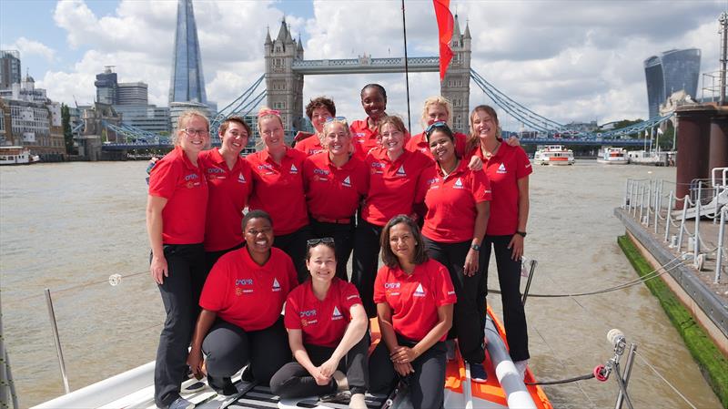 The Maiden crew racing to win the OGR! - Ocean Globe Race - photo © The Maiden Factor-Kaia Bint Savage