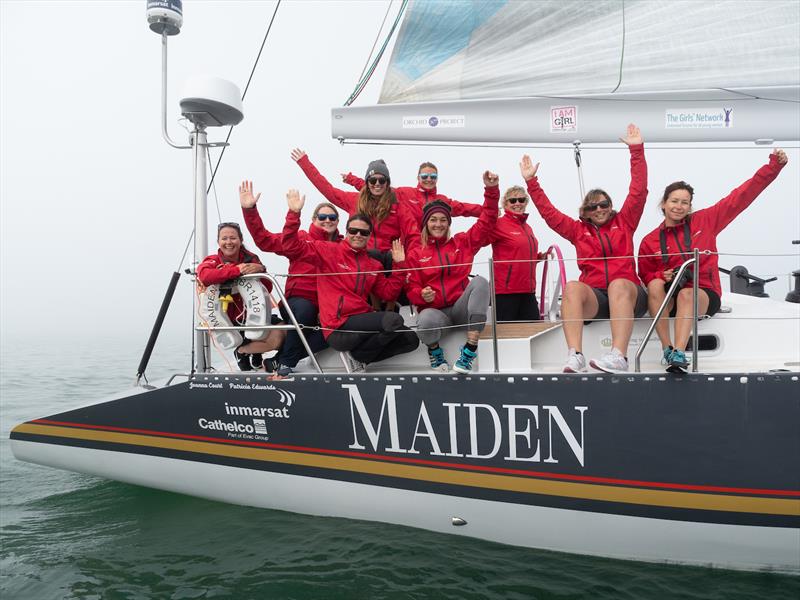 Maiden photo copyright The Maiden Factor / Kaia Bint Savage taken at  and featuring the Ocean Globe Race class