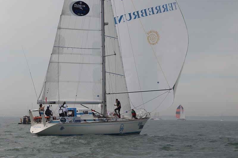 Triana at the race start, 10th September 2023 - photo © Tim Bishop