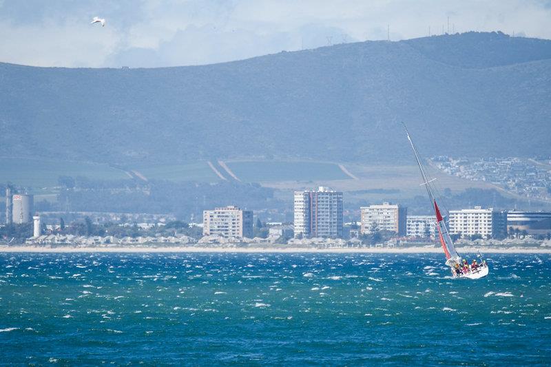 Maiden finish leg 1 of the Ocean Globe Race - photo © The Maiden Factor / Kaia Bint Savage