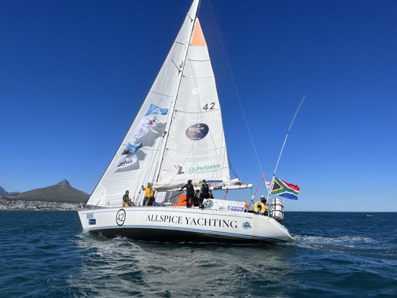 Sterna / All Spice Yachting arriving home to Cape Town - 2023 Ocean Globe Race - photo © OGR 2023 / Jacqueline Kavanagh