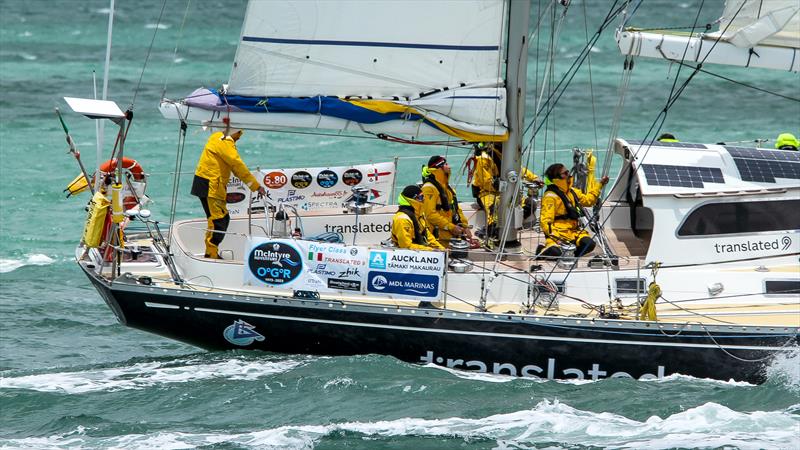 Translated 9 heading for the finish line on Leg 2 - December 12, 2023 - photo © Richard Gladwell - Sail-World.com / nz