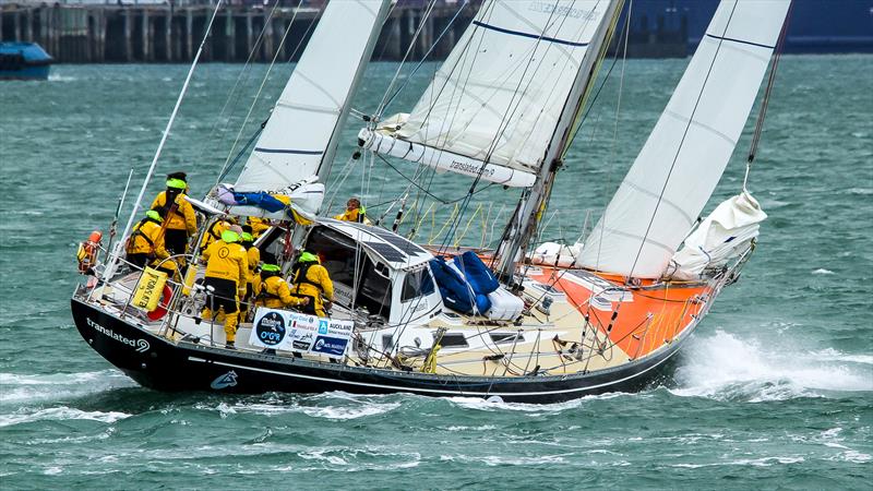 Translated 9 heading for the finish line on Leg 2 - December 12, 2023 photo copyright Richard Gladwell - Sail-World.com / nz taken at Royal New Zealand Yacht Squadron and featuring the Ocean Globe Race class