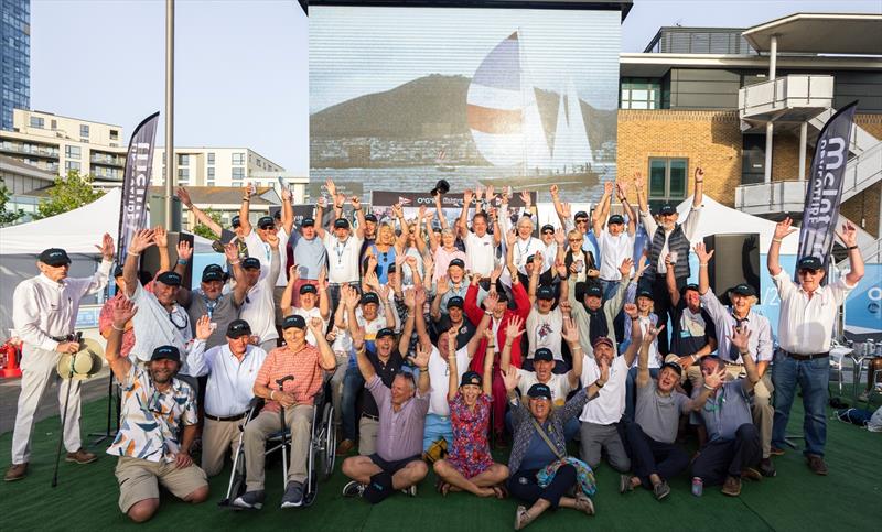 The largest gathering of Whitbread Veterans in sailing history at the Whitbread Reunion in Southampton in September - photo © Cameron Schmidt / OGR 2023