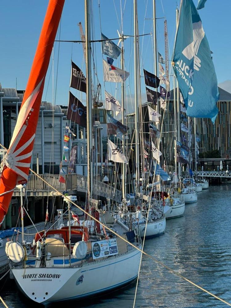 Getting ready to leave - Ocean Globe Race - January 2024 - photo © Simon Gundry