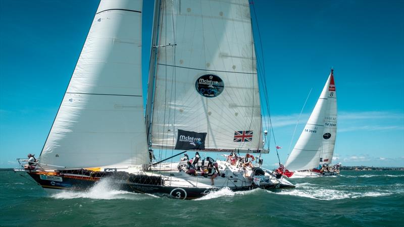 Ocean Globe Race Leg 3 - Auckland to Punta del Este - Departure - photo © The Maiden Factor / Kaia Bint Savage