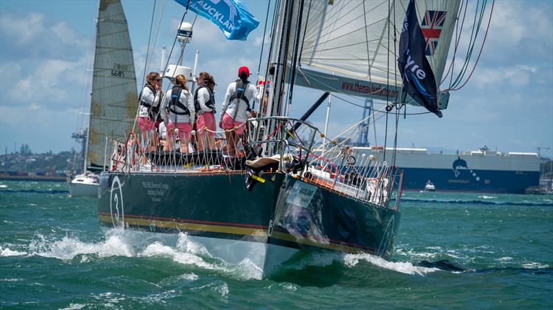 Ocean Globe Race Leg 3 - Auckland to Punta del Este - Departure - photo © The Maiden Factor / Kaia Bint Savage