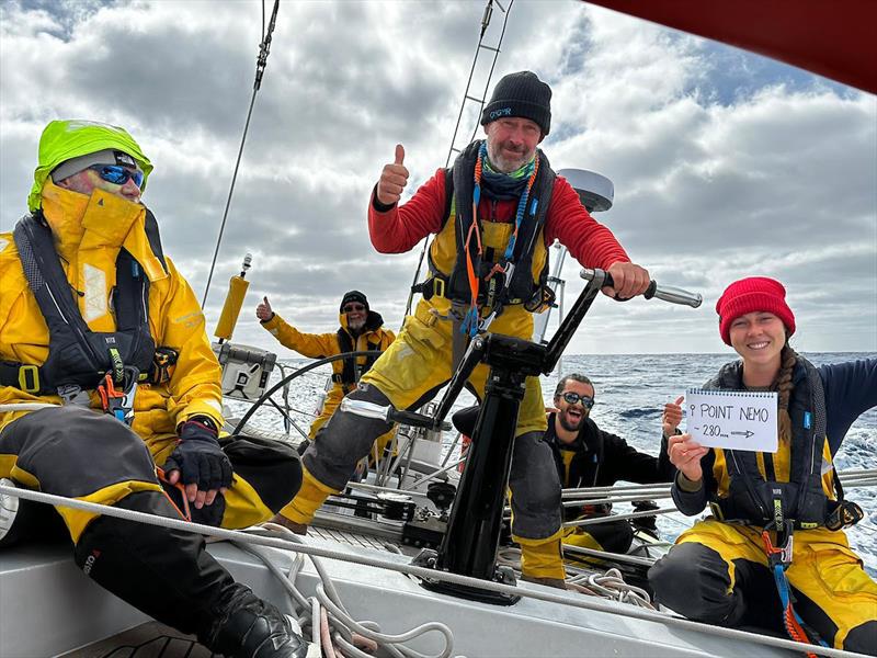 Lots to celebrate onboard Outlaw this week. Sailing pass Point Nemo, Australia Day, and great speeds!! - photo © Outlaw / Spirit of Adelaide /OGR2023-24