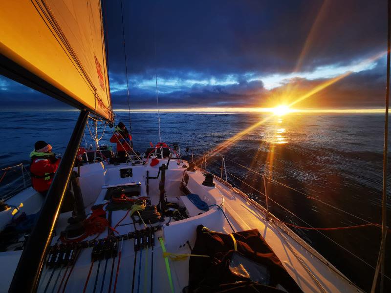 The calm before the storm onboard Maiden? - photo © Maiden / OGR2023
