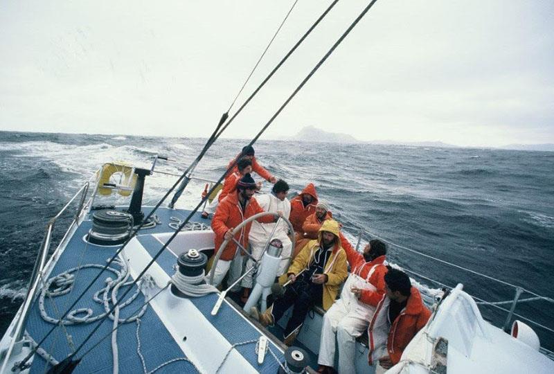 Neptune passing Cape Horn in 1977! photo copyright Neptune / Bernard Deguy taken at  and featuring the Ocean Globe Race class