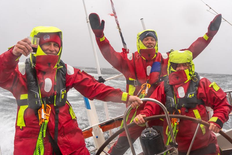 Triana experienced the highest winds so far in the race at 58 knots - McIntyre Ocean Globe Race photo copyright Triana / OGR2023 / Margault Demasles taken at  and featuring the Ocean Globe Race class