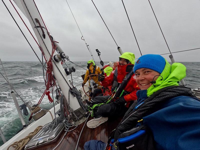 Explorer Crew very ready to get here tweeting “Gotta be said… this last stretch from Cape Horn to Punta seems a VERY long way” - Ocean Globe Race - photo © OGR2023 / Explorer