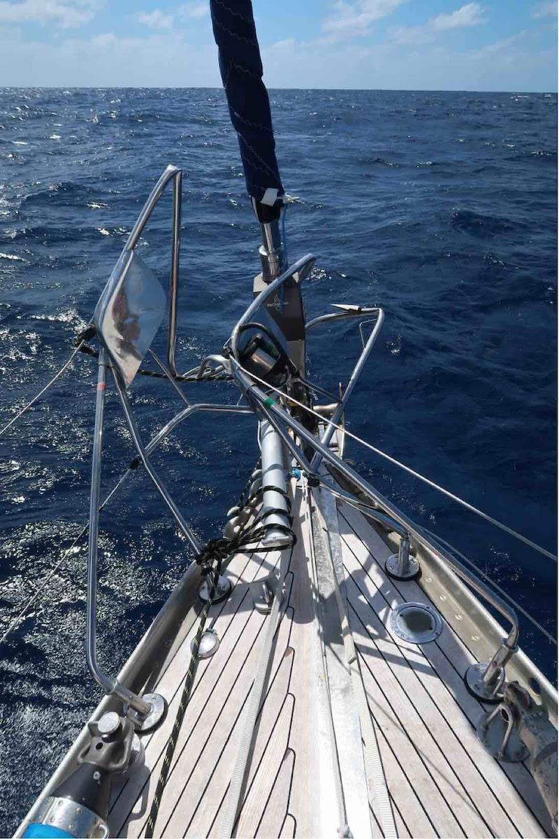 Much work to be done aboard Evrika – but despite this they are keeping up with the fleet photo copyright OGR2023 / Evrika taken at  and featuring the Ocean Globe Race class