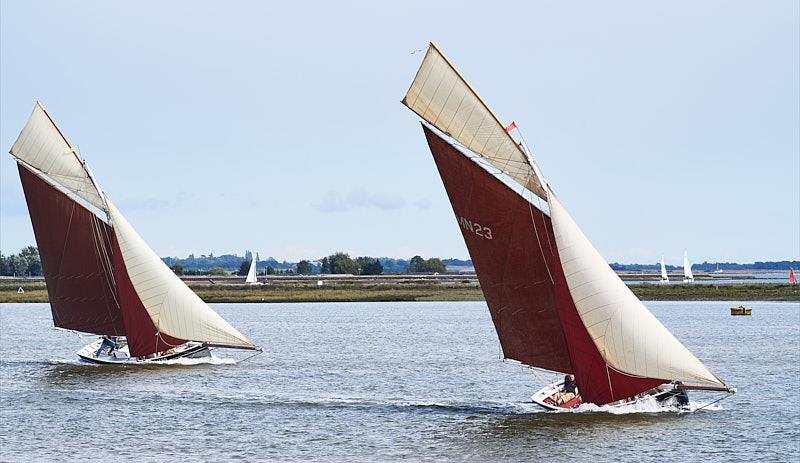 Maldon Town Regatta 2017 photo copyright Sandy Miller taken at Maldon Yacht Club and featuring the Gaffers class