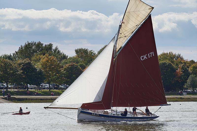 Maldon Town Regatta 2017 photo copyright Sandy Miller taken at Maldon Yacht Club and featuring the Gaffers class