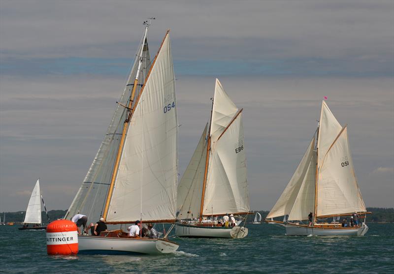 2018 Taittinger Royal Solent Yacht Club Regatta photo copyright Keith Allso taken at Royal Solent Yacht Club and featuring the Gaffers class