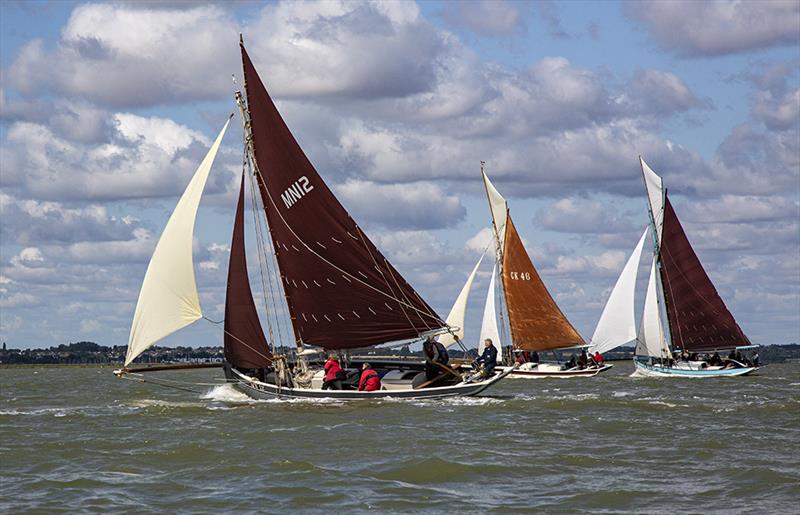 Mersea Week 2019 photo copyright Chrissie Westgate taken at West Mersea Yacht Club and featuring the Gaffers class