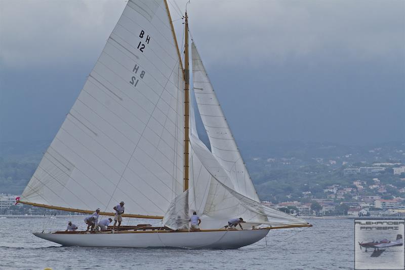 Régates Royales - Day 4 photo copyright Alexander Panzeri taken at Yacht Club de Cannes and featuring the Gaffers class