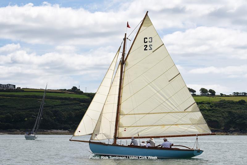 Patrick Dorgan's Elsie (Cork Harbour One Design) - Day 3 of Volvo Cork Week 2022 photo copyright Rick Tomlinson / Volvo Cork Week taken at Royal Cork Yacht Club and featuring the Gaffers class