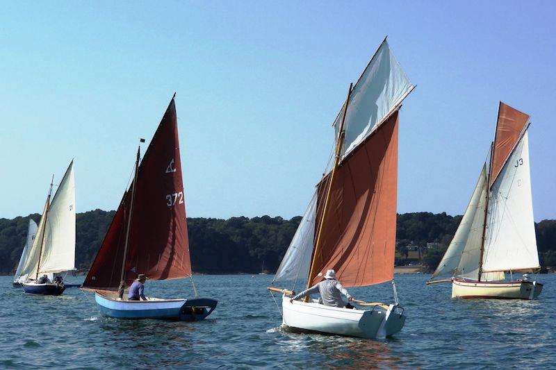 Dayboat Class - Carey Olsen Jersey Regatta 2021 photo copyright Simon Ropert taken at Royal Channel Islands Yacht Club and featuring the Gaffers class