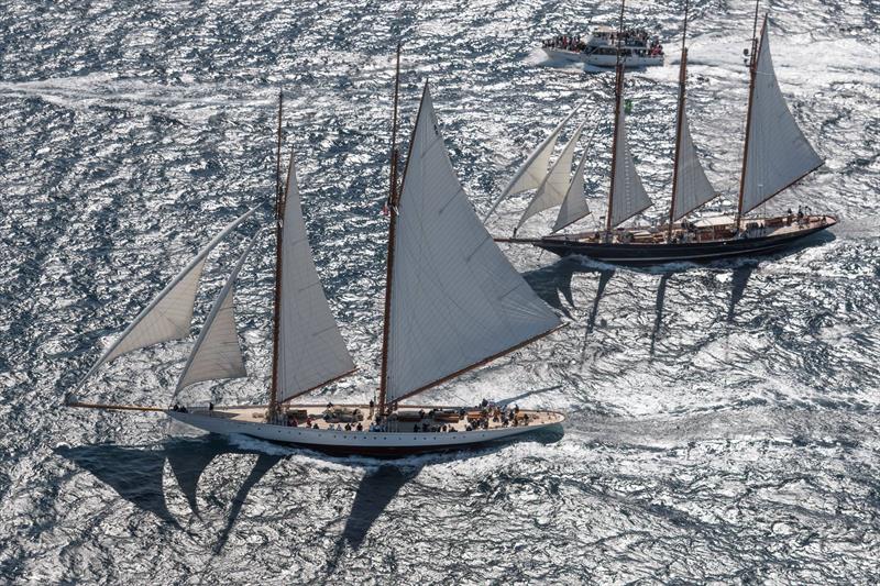 Les Voiles de Saint-Tropez day 3 photo copyright Gilles Martin-Raget / www.martin-raget.com taken at Société Nautique de Saint-Tropez and featuring the Gaffers class