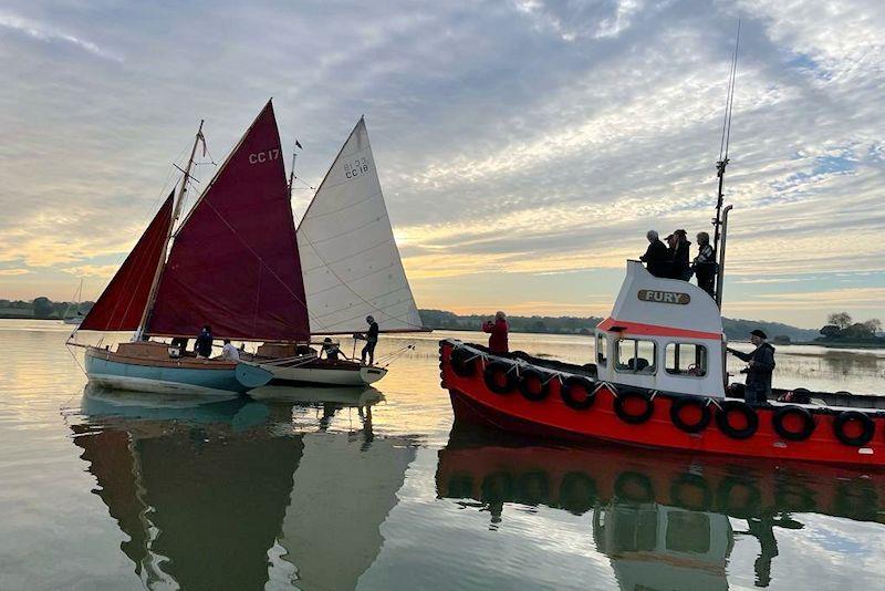 2022 sees a fleet of Deben Cherubs race for the first time in 70 years - photo © Charmian Berry