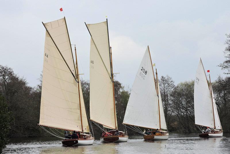 Horning SC Easter Weekend photo copyright Holly Hancock taken at Horning Sailing Club and featuring the Gaffers class