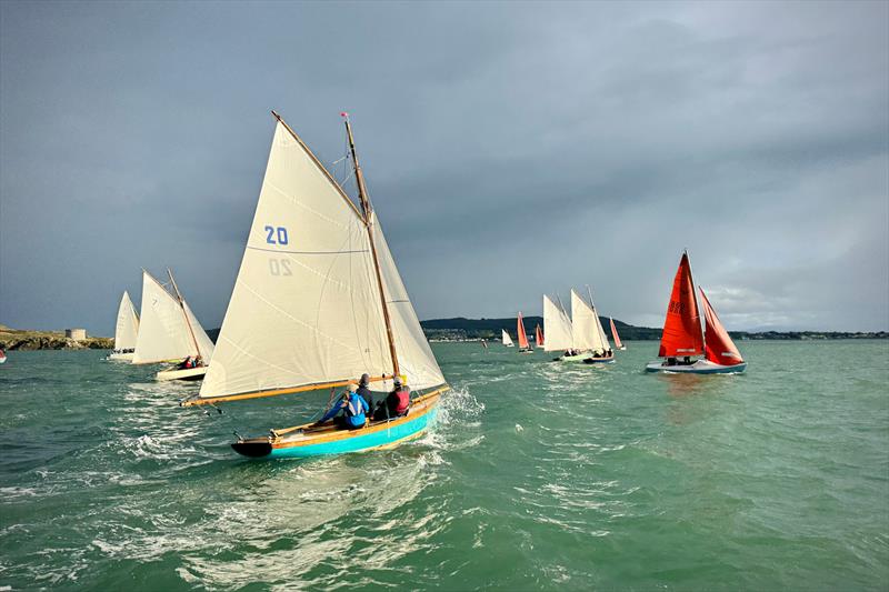Howth 17 fleet - Women at the Helm 2025 at Howth photo copyright Karolina Kernan taken at Howth Yacht Club and featuring the Gaffers class