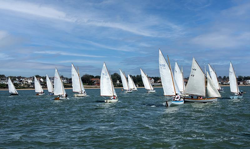 The highly competitive Mersea Fishermen's Open Boat class - Mersea Week - photo © Chrissie Westgate