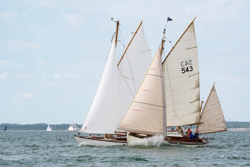 Class 3 Gaffers - Cowes Spring Classics 2026 - photo © Chris Brown / www.chrisbrownphotography.co.uk