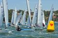 Tight mark rounding during the Australian OK Nationals © Bruce Kerridge