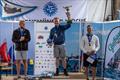 Podium - OK Dinghy Europeans at Warnemünde © Robert Deaves / www.robertdeaves.uk