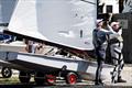 Kiwis launching new boats ahead of the OK Dinghy Worlds at Lake Garda